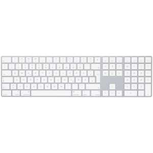 Apple Magic Keyboard Tastatur (DE), silber mit Nummernblock (MQ052D/A) fr Apple iPad Air (2013 - Modelle A1474, A1475, A1476)