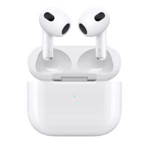 Apple AirPods 3. Gen. (MME73ZM/A) inkl. MagSafe Ladecase fr Apple iPad Air 5 (2022 - Modelle A2588, A2589, A2591)